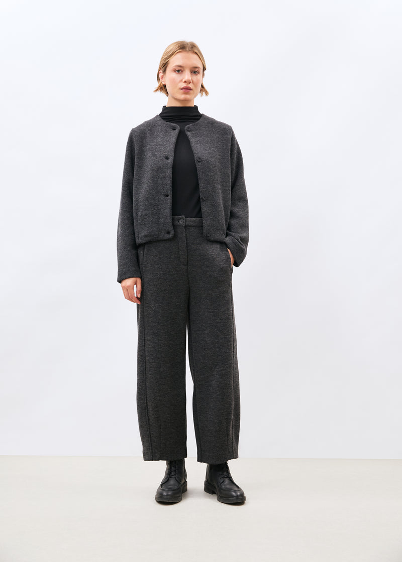Pantalon large noir et gris - Maylor - NOIR/ANTHRACITE#couleur_NOIR/ANTHRACITE