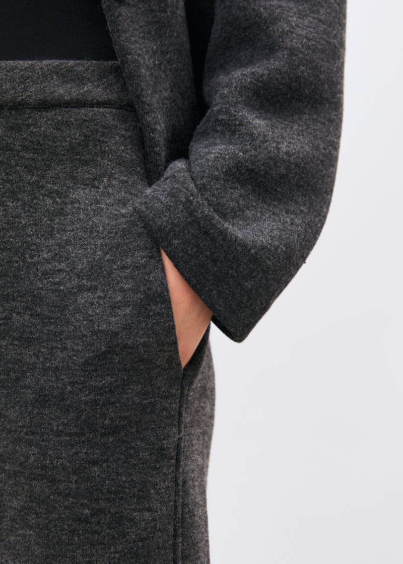 Pantalon large noir et gris - Maylor - NOIR/ANTHRACITE#couleur_NOIR/ANTHRACITE