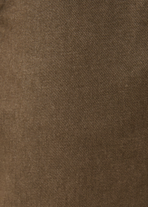 Pantalon barrel en denim terracotta - SIENNE#couleur_SIENNE