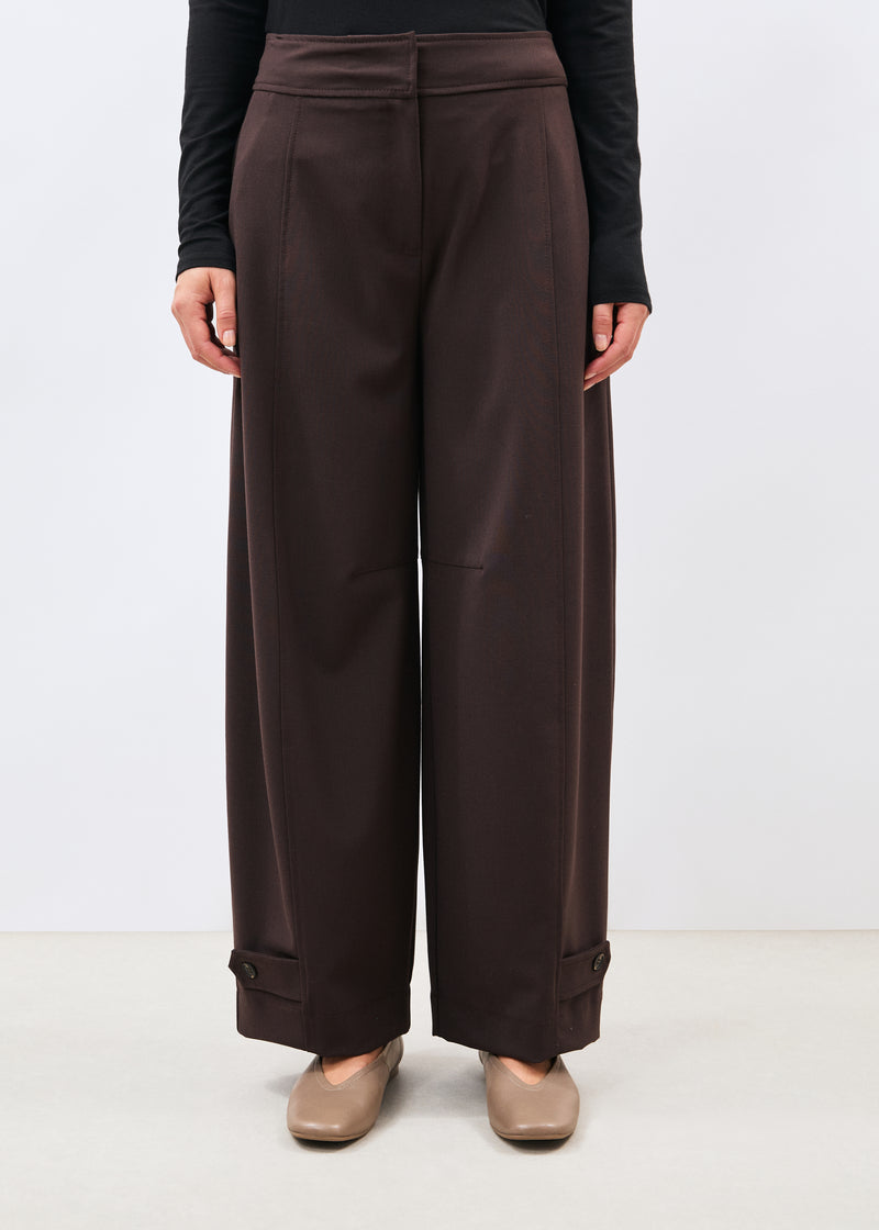 Pantalon marron - Mooni - CHOCOLAT#couleur_CHOCOLAT