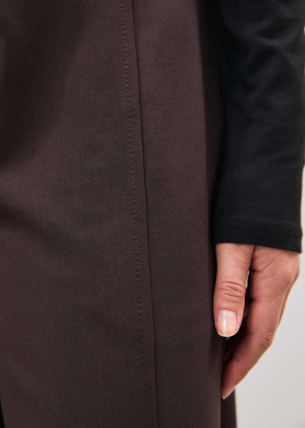 Pantalon marron - Mooni - CHOCOLAT#couleur_CHOCOLAT