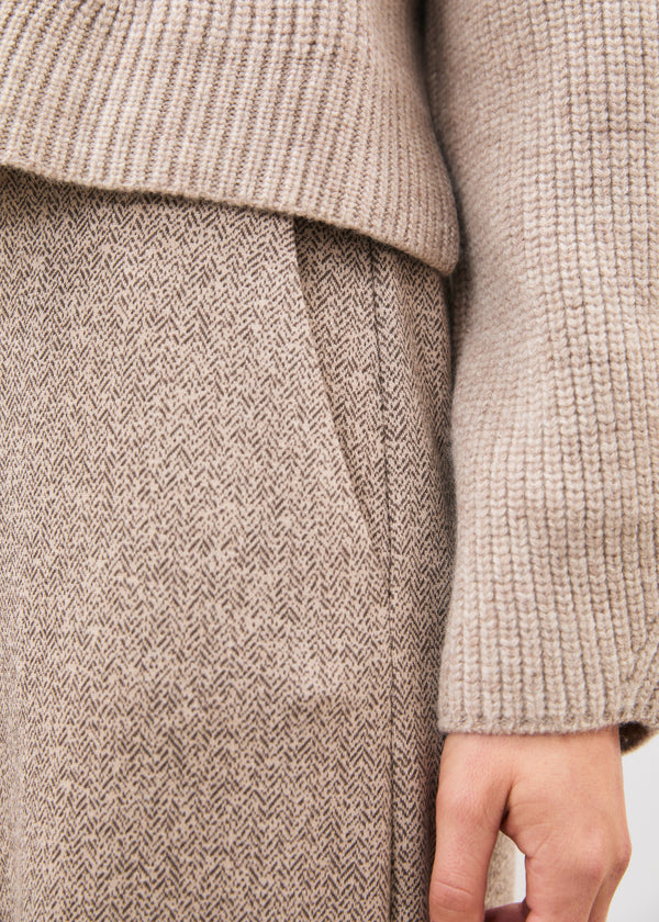 Pantalon large beige - Sophio - BEIGE#couleur_BEIGE