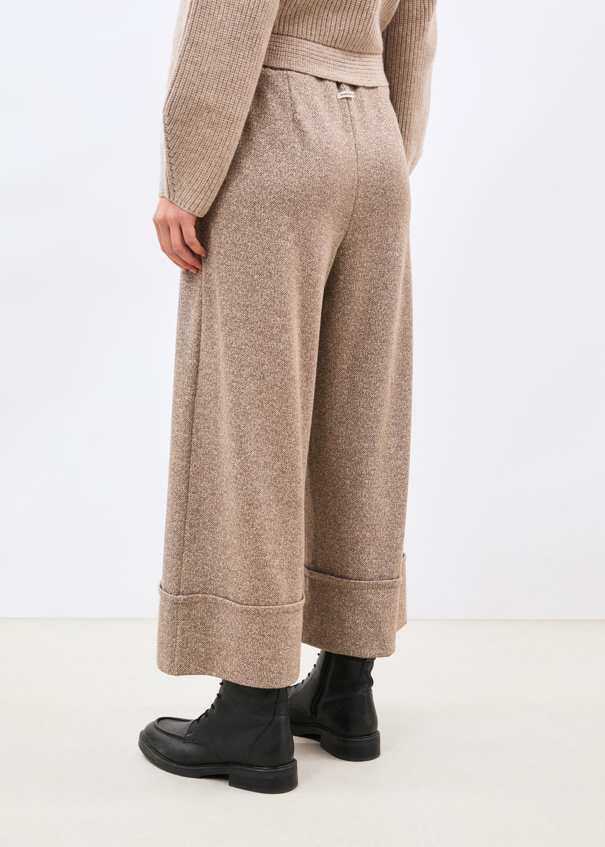 Pantalon large beige - Sophio - BEIGE#couleur_BEIGE