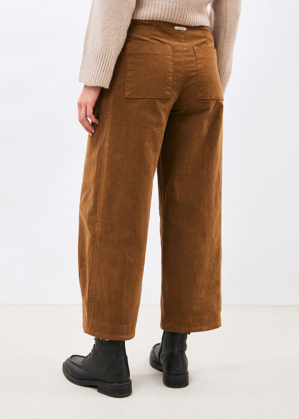 Pantalon marron - Taylen - marron#couleur_marron