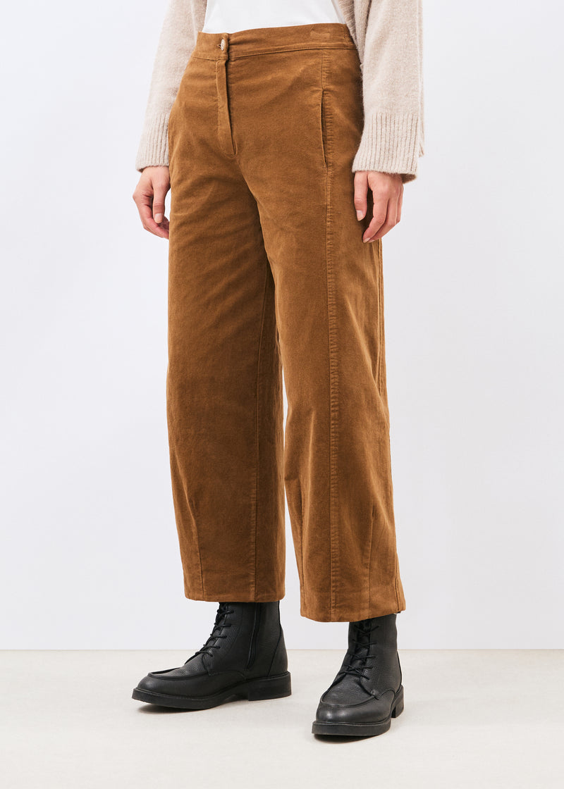 Pantalon marron - Taylen - marron#couleur_marron