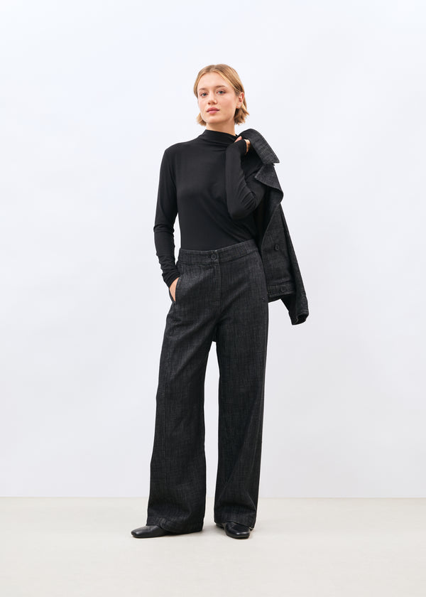 Pantalon noir - Taylori - NOIR#couleur_NOIR