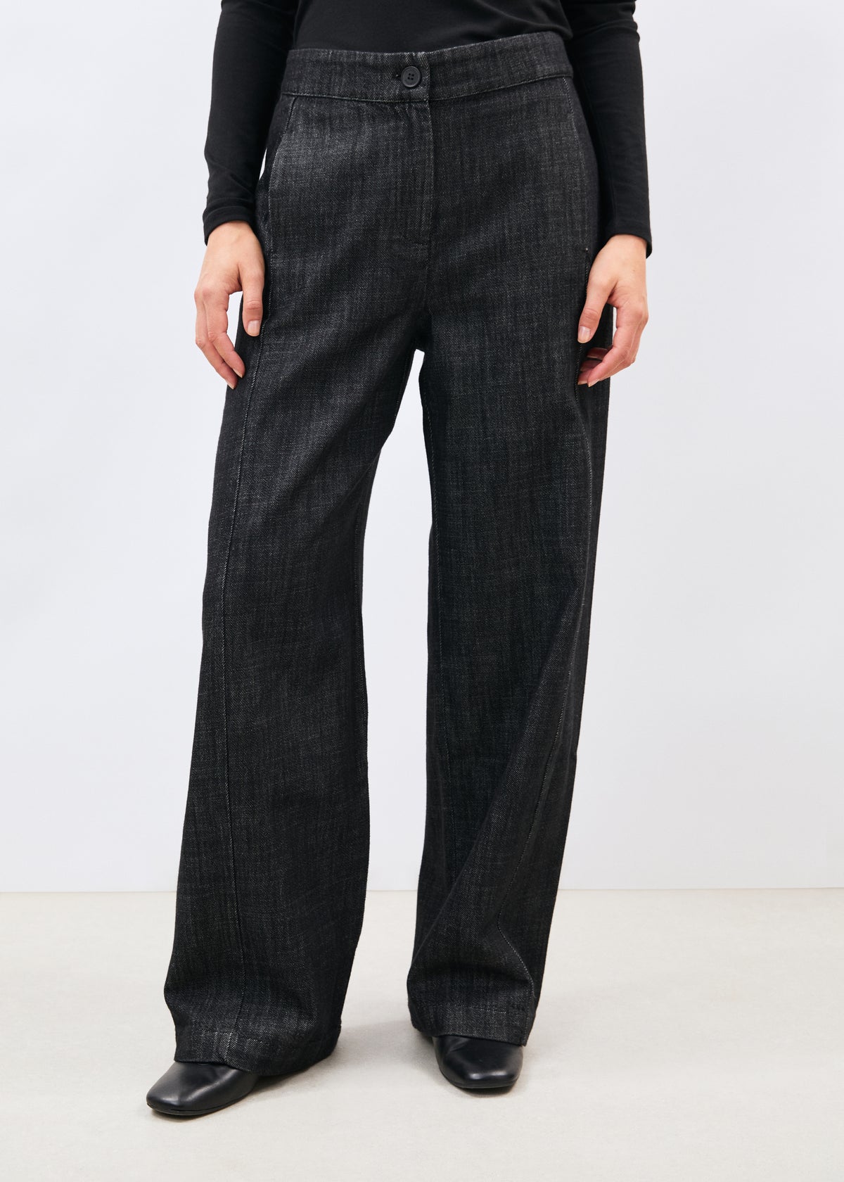 Pantalon noir - Taylori - NOIR#couleur_NOIR