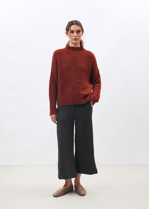 Pull rouille - Codyn - orange#couleur_orange