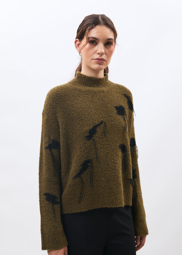 Pull kaki - Kawa - ARMY#couleur_ARMY