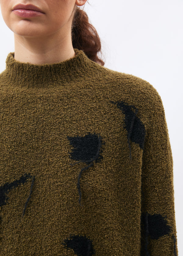 Pull kaki - Kawa - ARMY#couleur_ARMY