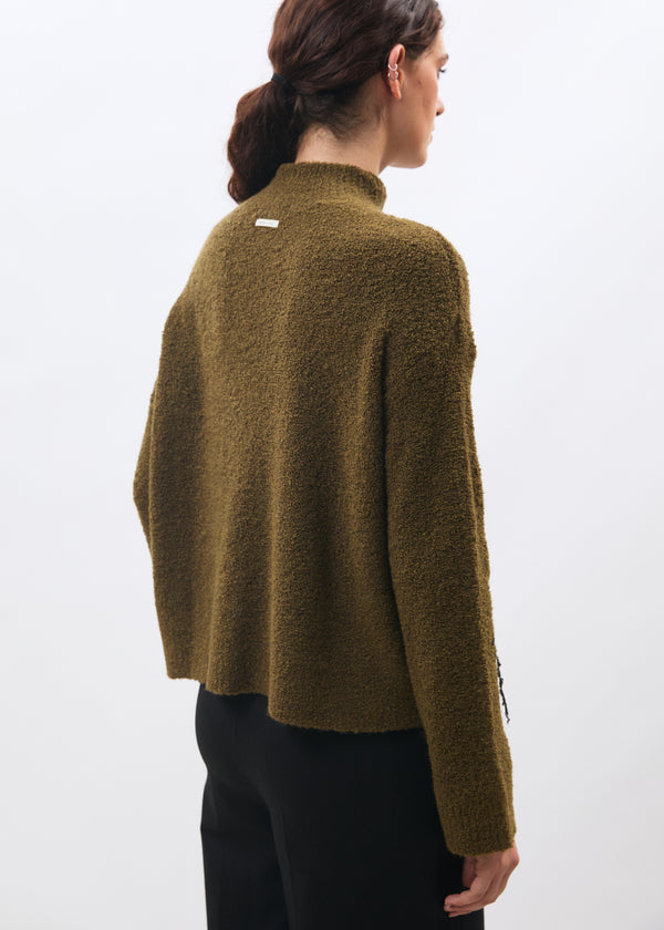 Pull kaki - Kawa - ARMY#couleur_ARMY