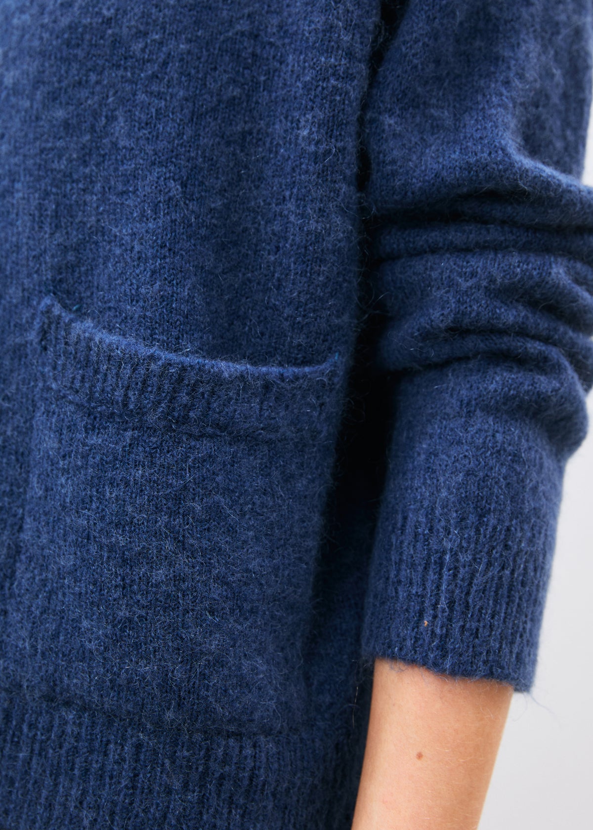 Pull bleu - Kinkata - COBALT#couleur_COBALT