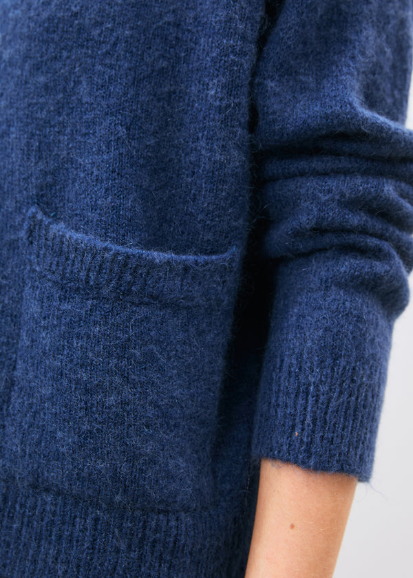 Pull bleu - Kinkata - COBALT#couleur_COBALT