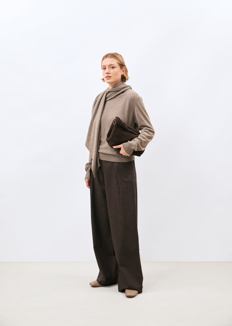 Pull beige - Lofino - GREIGE#couleur_GREIGE