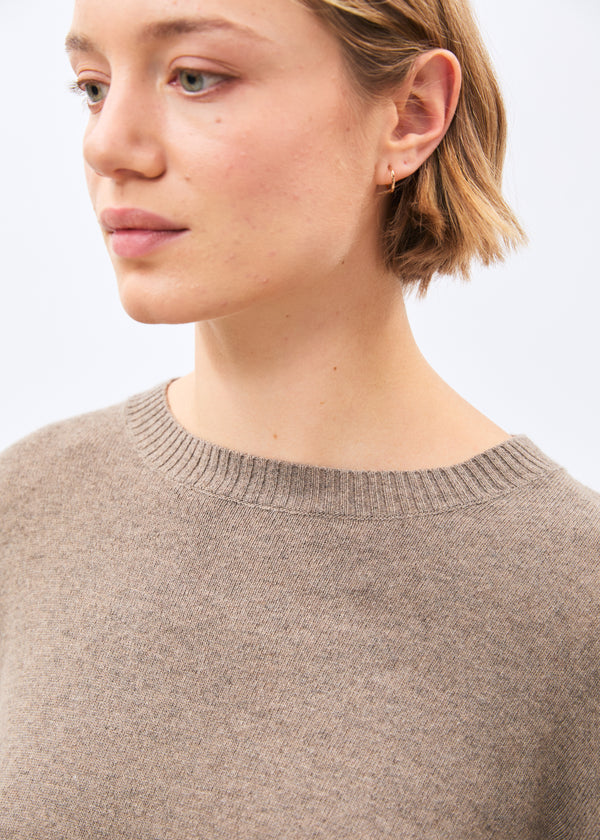 Pull beige - Lofino - GREIGE#couleur_GREIGE