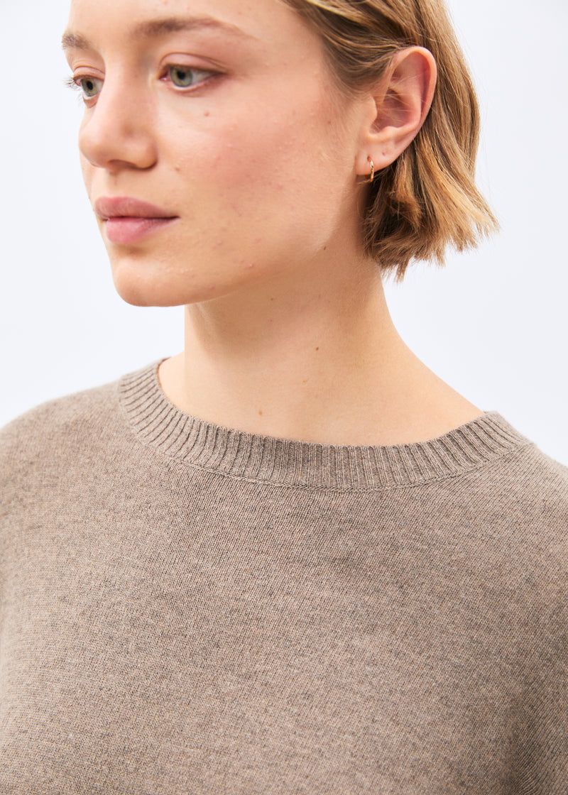 Pull beige - Lofino - GREIGE#couleur_GREIGE