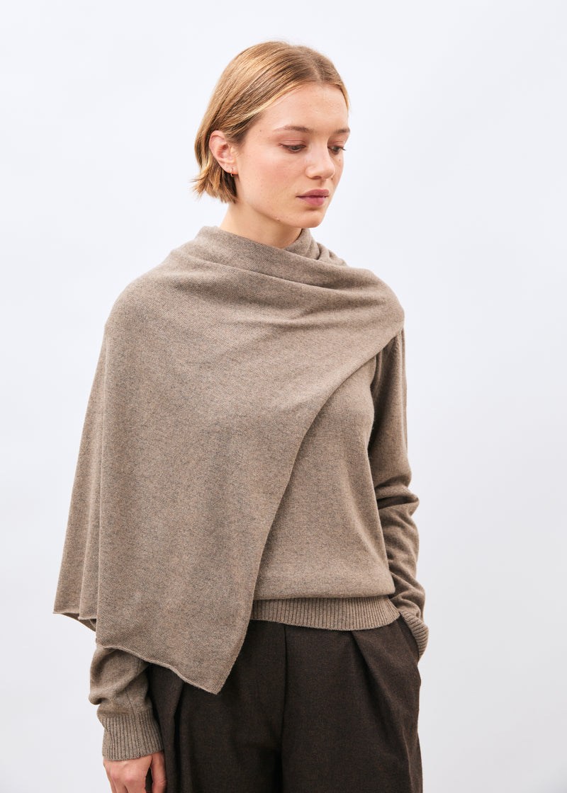 Pull beige - Lofino - GREIGE#couleur_GREIGE