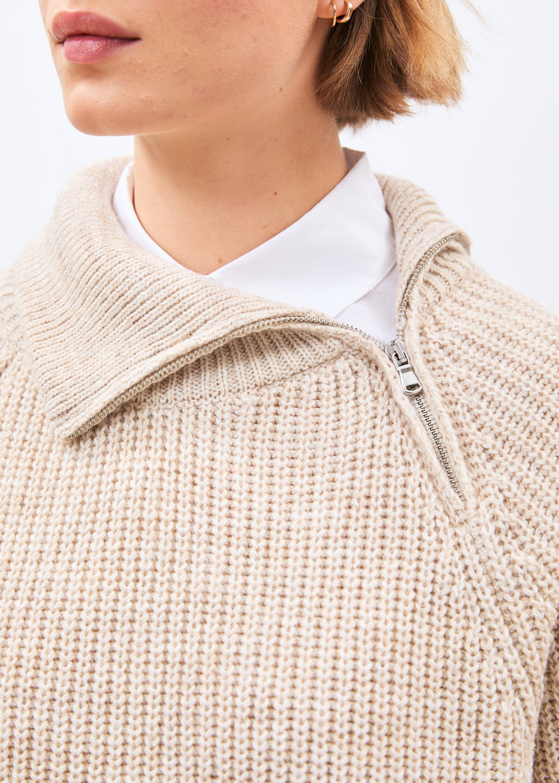 Pull écru - Mavis - OFF WHITE#couleur_OFF WHITE
