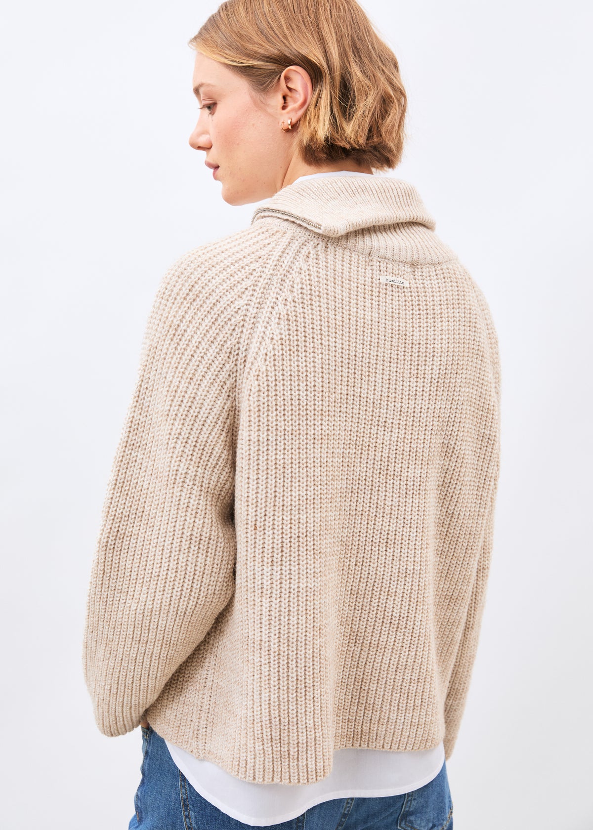 Pull écru - Mavis - OFF WHITE#couleur_OFF WHITE