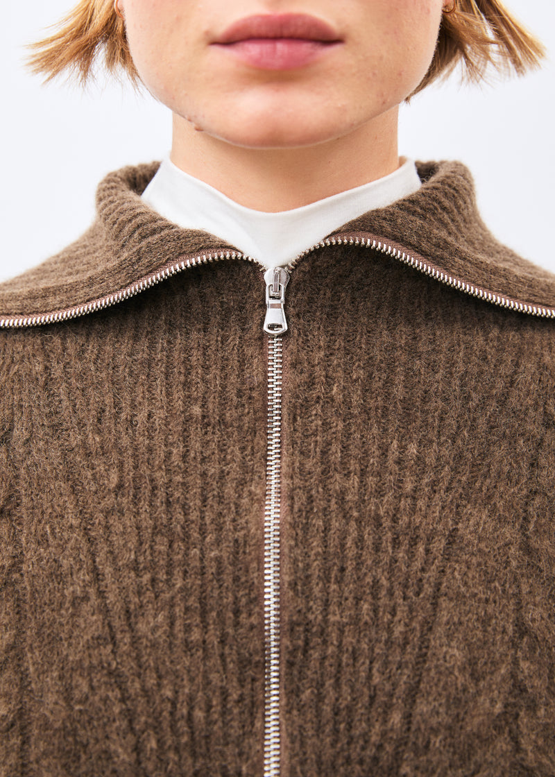 Pull taupe - Meava - TAUPE#couleur_TAUPE