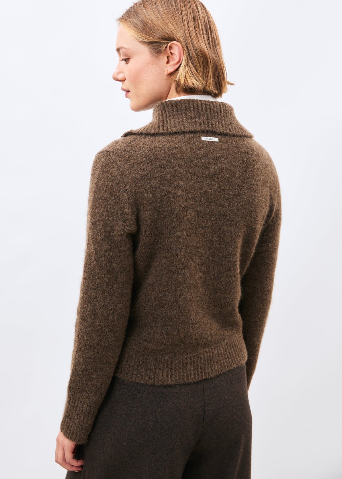 Pull taupe - Meava - TAUPE#couleur_TAUPE