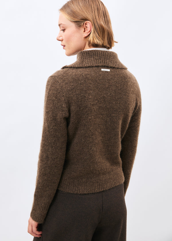 Pull taupe - Meava - TAUPE#couleur_TAUPE