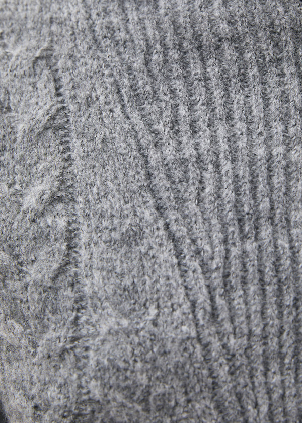 Pull gris - Meava - GRIS CHINE#couleur_GRIS CHINE