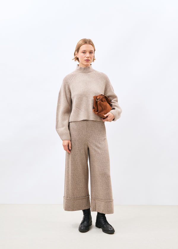 Pull beige - Melara - GREIGE#couleur_GREIGE