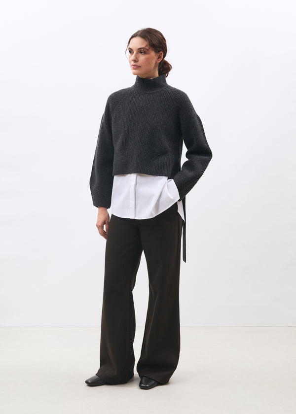 Pull gris - Melara - ANTHRACITE#couleur_ANTHRACITE