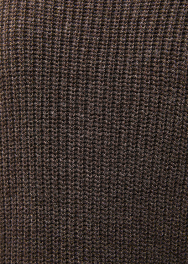 Pull taupe sans manches - TAUPE#couleur_TAUPE