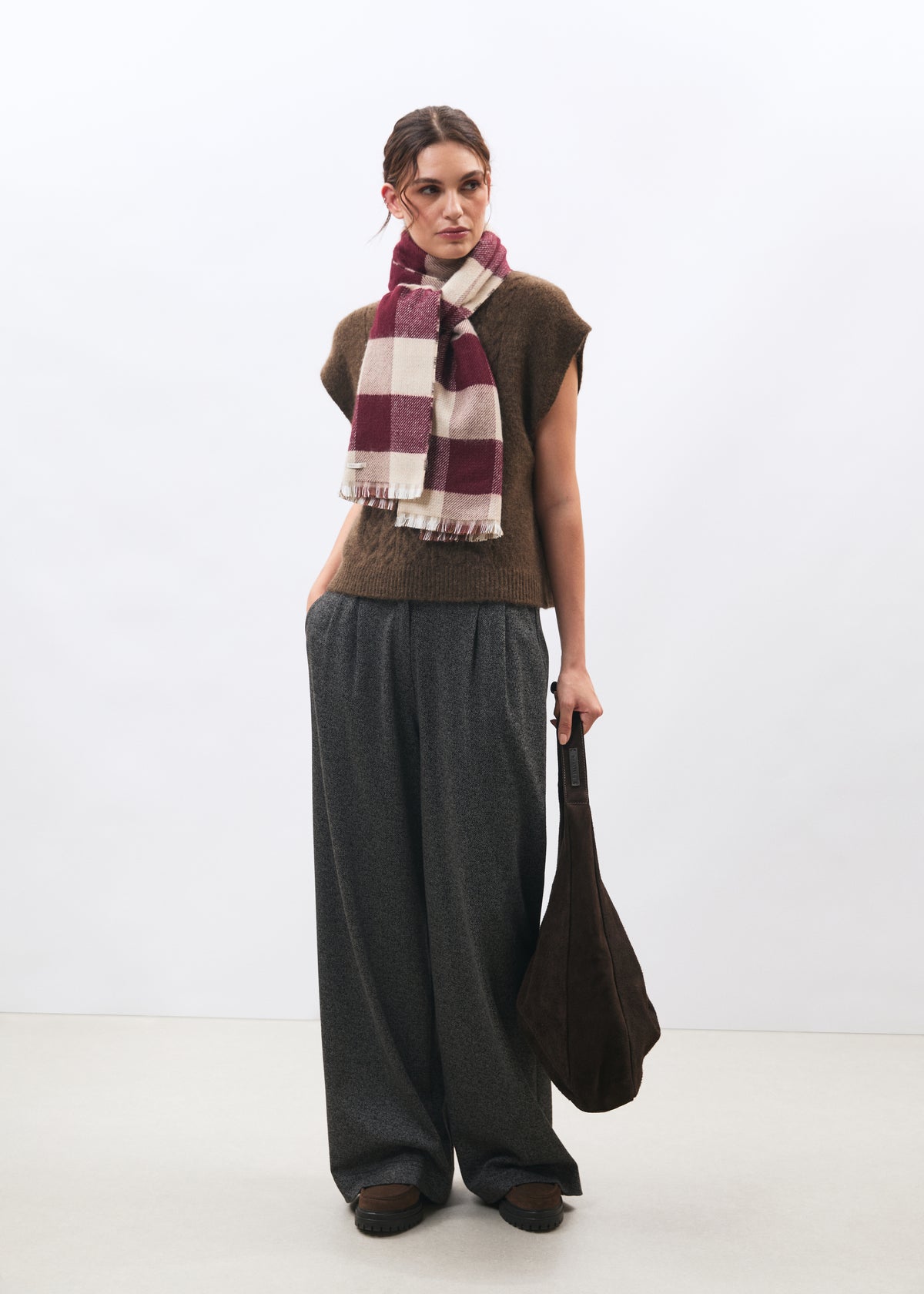 Pull taupe - Minelo - TAUPE#couleur_TAUPE