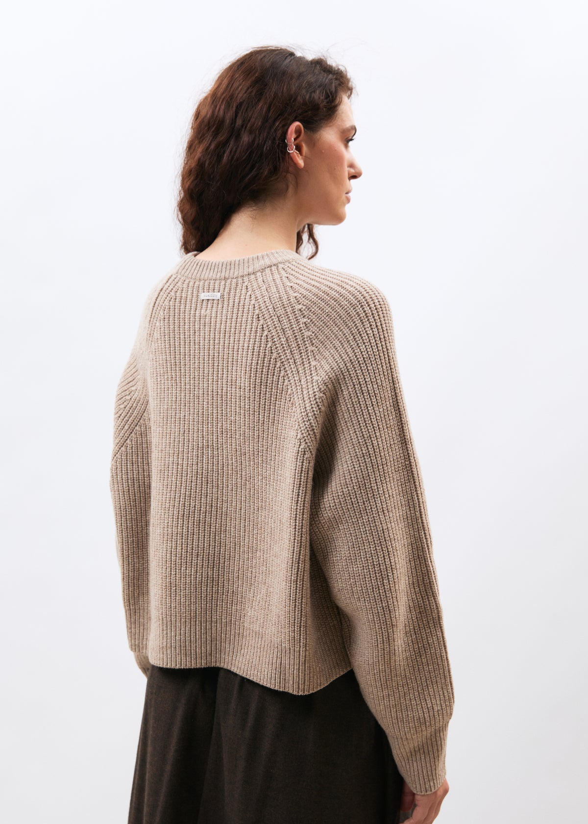 Pull beige - Minoa - GREIGE#couleur_GREIGE