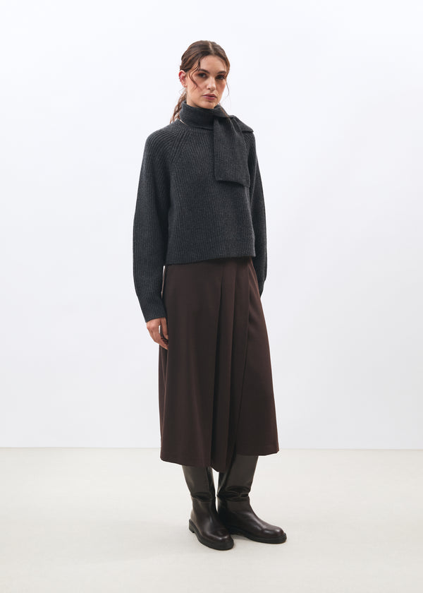Pull gris - Minoa - ANTHRACITE#couleur_ANTHRACITE
