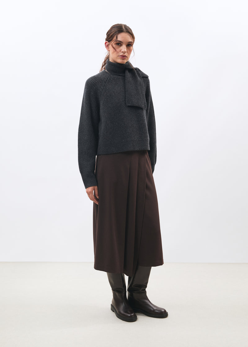 Pull gris - Minoa - ANTHRACITE#couleur_ANTHRACITE