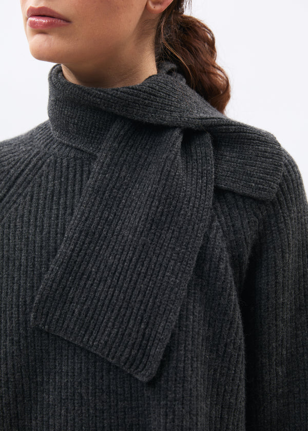 Pull gris - Minoa - ANTHRACITE#couleur_ANTHRACITE