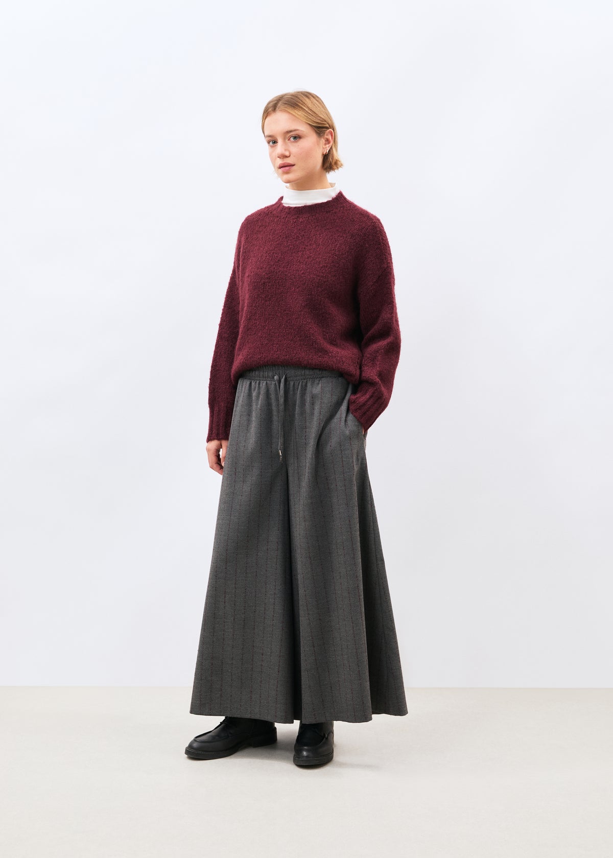 Pull bordeaux - Motus - BORDEAUX#couleur_BORDEAUX