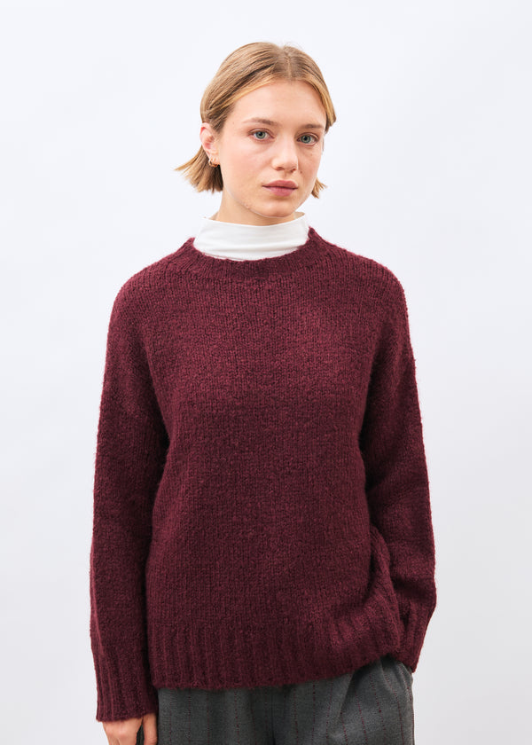 Pull bordeaux - Motus - BORDEAUX#couleur_BORDEAUX