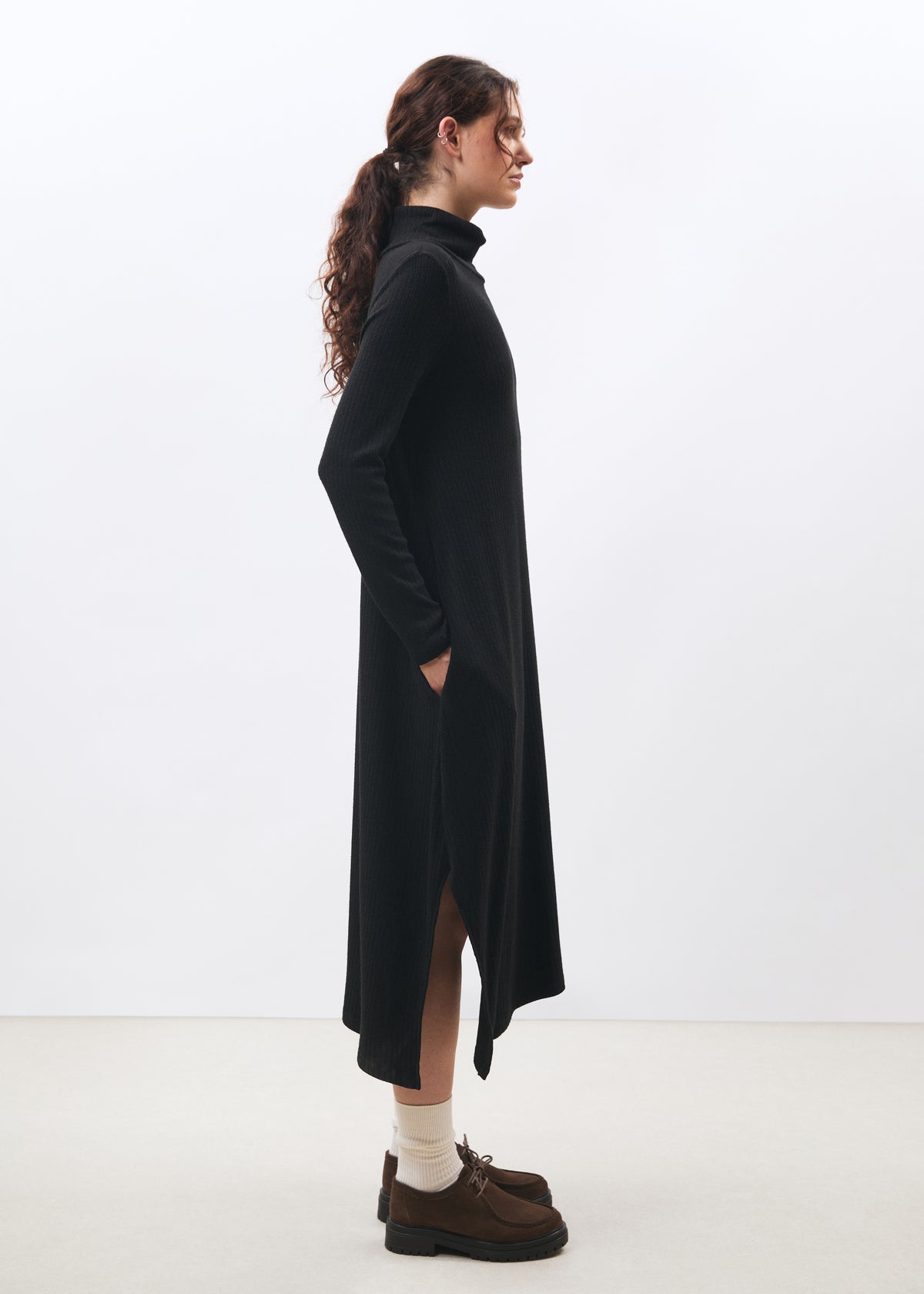 Robe noire - Kansei - NOIR#couleur_NOIR