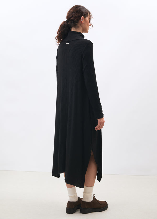 Robe noire - Kansei - NOIR#couleur_NOIR