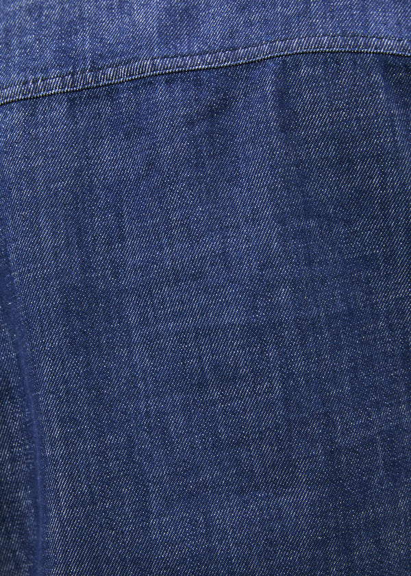 Robe bleue - Mero - BLEU DENIM#couleur_BLEU DENIM