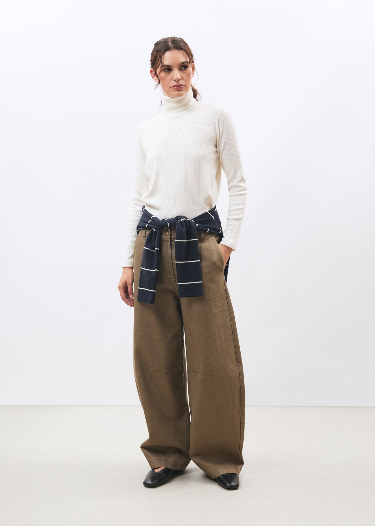 T-shirt écru - Caren - OFF WHITE#couleur_OFF WHITE