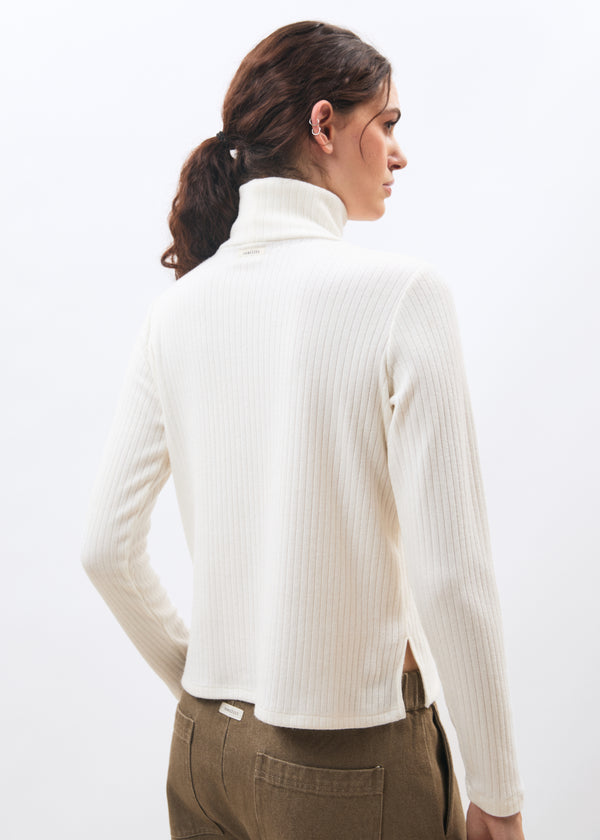 T-shirt écru - Caren - OFF WHITE#couleur_OFF WHITE