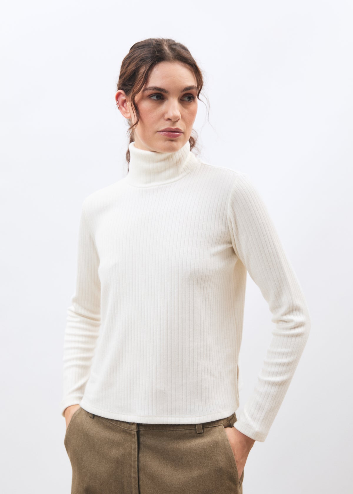 T-shirt écru - Caren - OFF WHITE#couleur_OFF WHITE