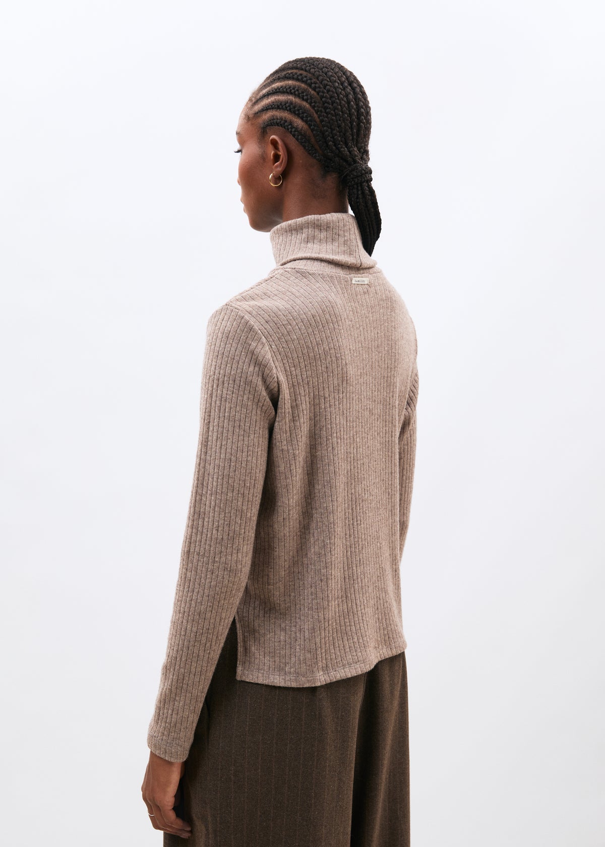 T-shirt beige - Caren - GREIGE#couleur_GREIGE