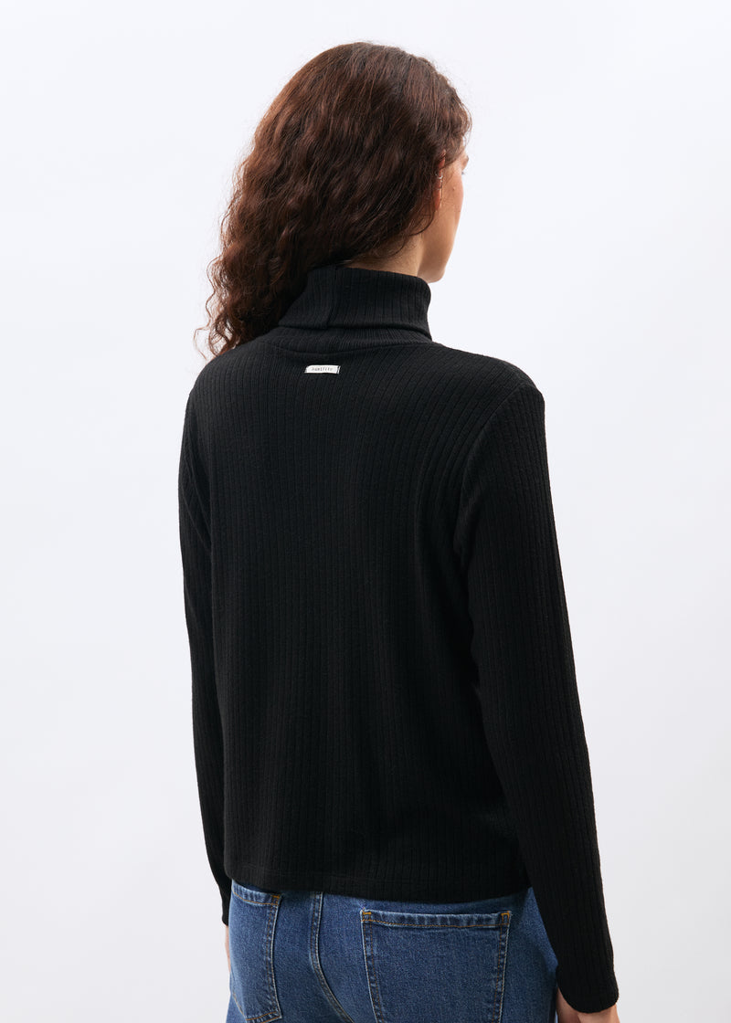 T-shirt noir - Caren - NOIR#couleur_NOIR