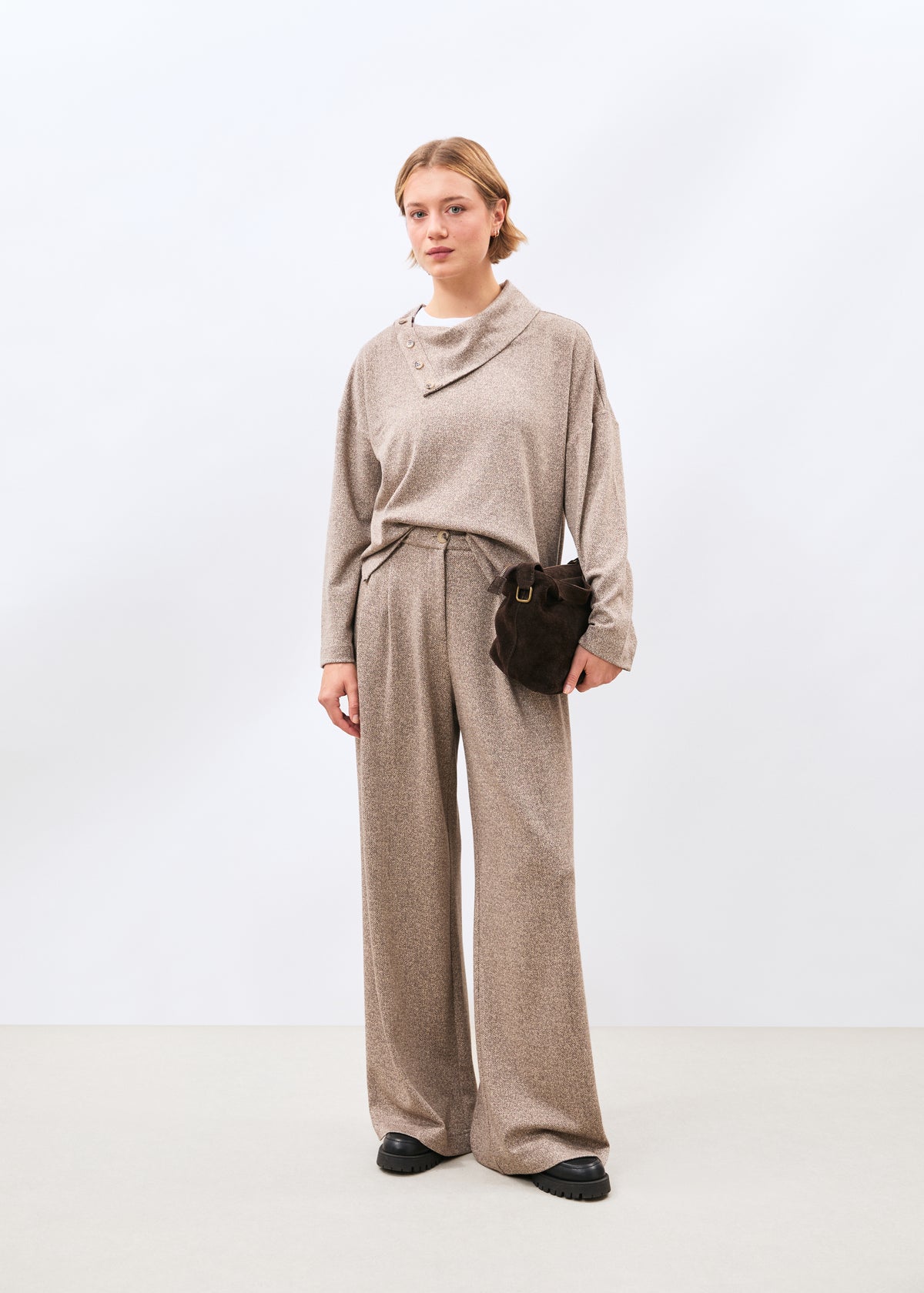 Top beige - Maden - BEIGE#couleur_BEIGE