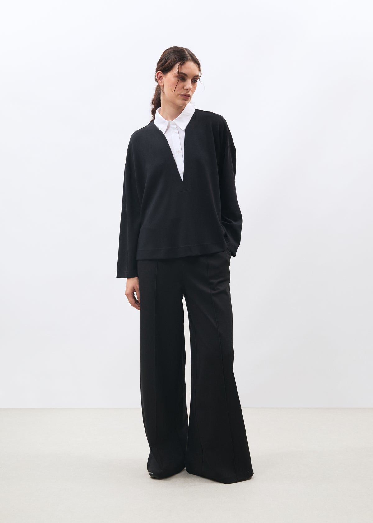 Sweat noir - Malia - NOIR#couleur_NOIR