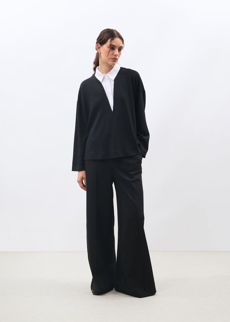 Sweat noir - Malia - NOIR#couleur_NOIR