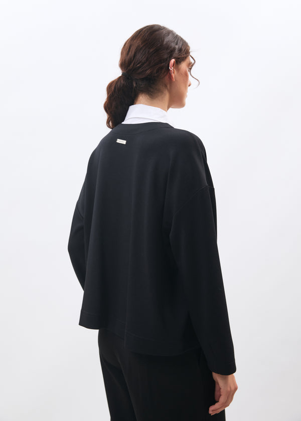 Sweat noir - Malia - NOIR#couleur_NOIR