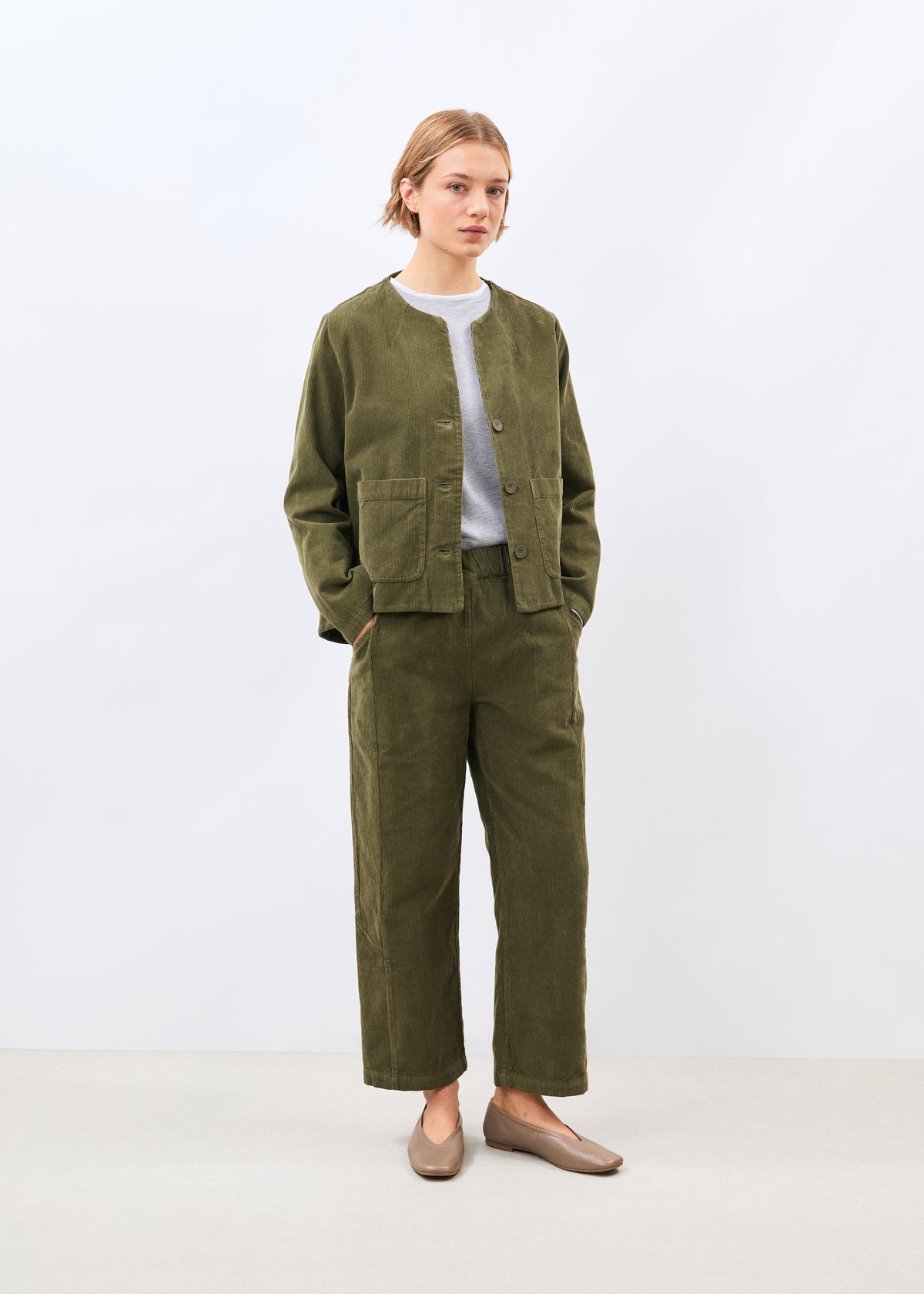 Veste kaki - Casiom - ARMY#couleur_ARMY